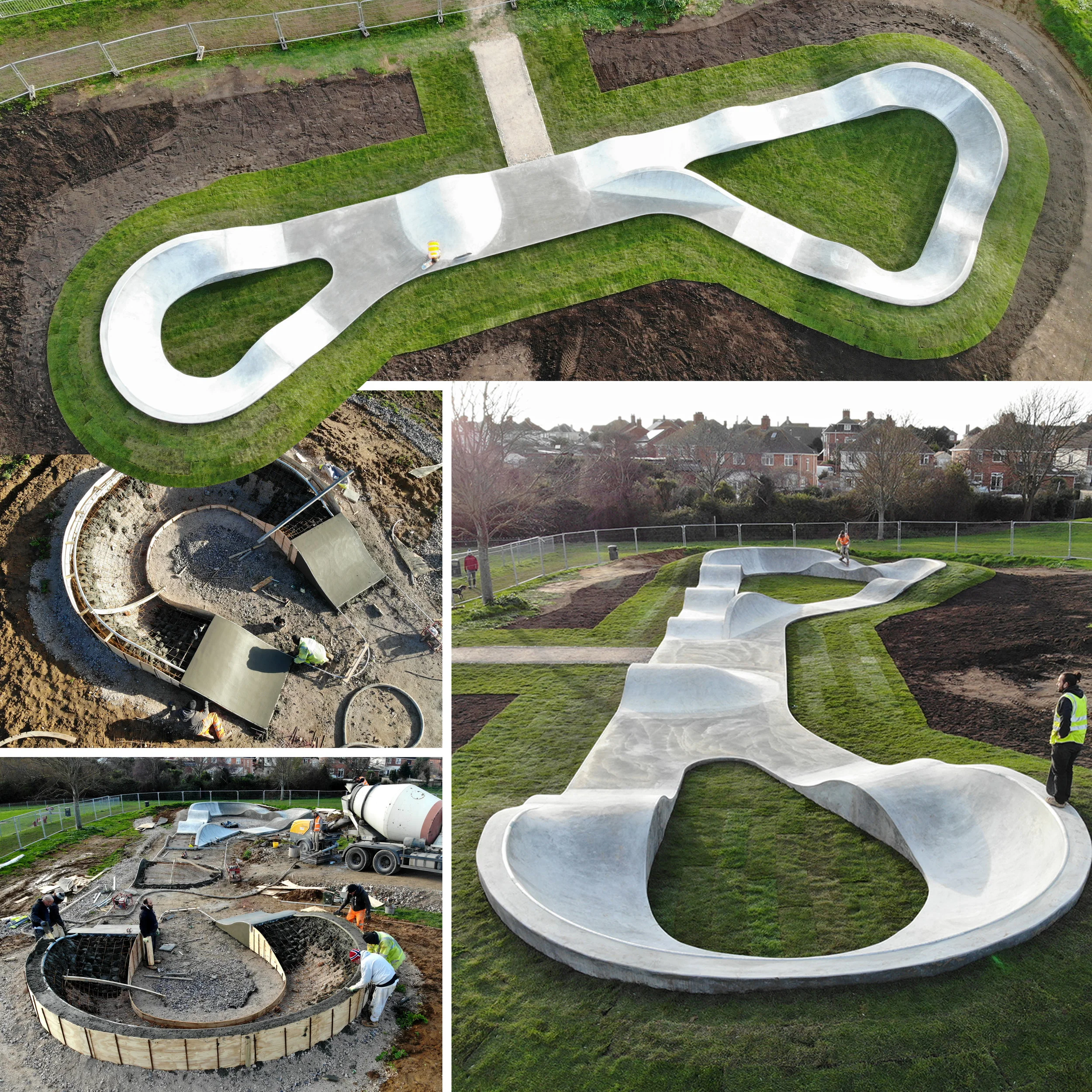 Wyke Regis Pump Track Maverick Skateparks